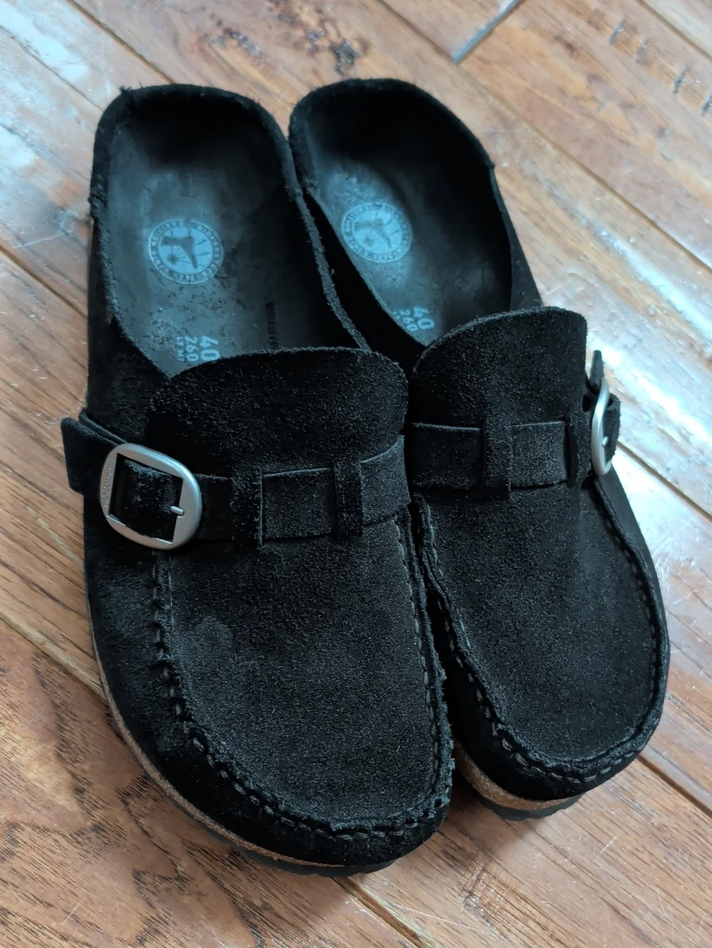 Birkenstock | Shoes | Birkenstock Buckley Black Suede Buckle  display picture 2